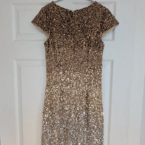 Theia 'Irma' ombre sequin dress - Picture 4 of 7